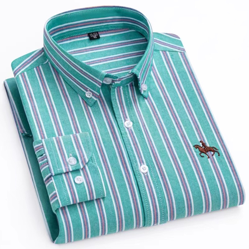 Oxford Cotton Casual Shirt Business - Yeni % 100% Pamuk Oxford Gömlek