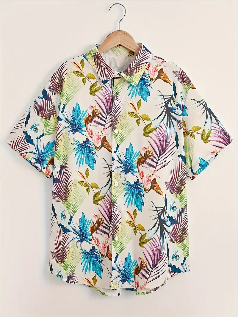 Short Sleeve Bowling Shirt Retro - Erkek klasik bowling topu desenli Hawaii
