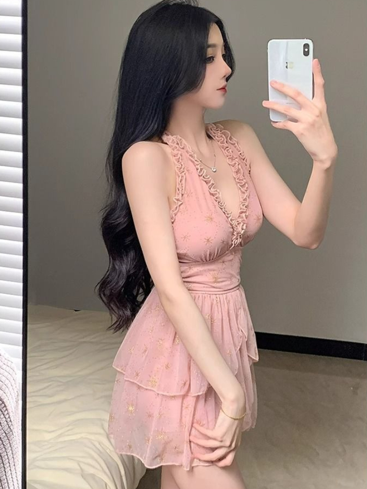 Suits - Bayanlar 2026 Moda Etekli Monokini Göbek