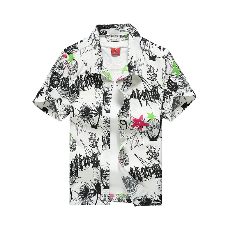 Yaz Erkek Hawaii Rahat Yaka Gö - Vintage Hawaiian Floral Shirt incelemesi ve fiyatı
