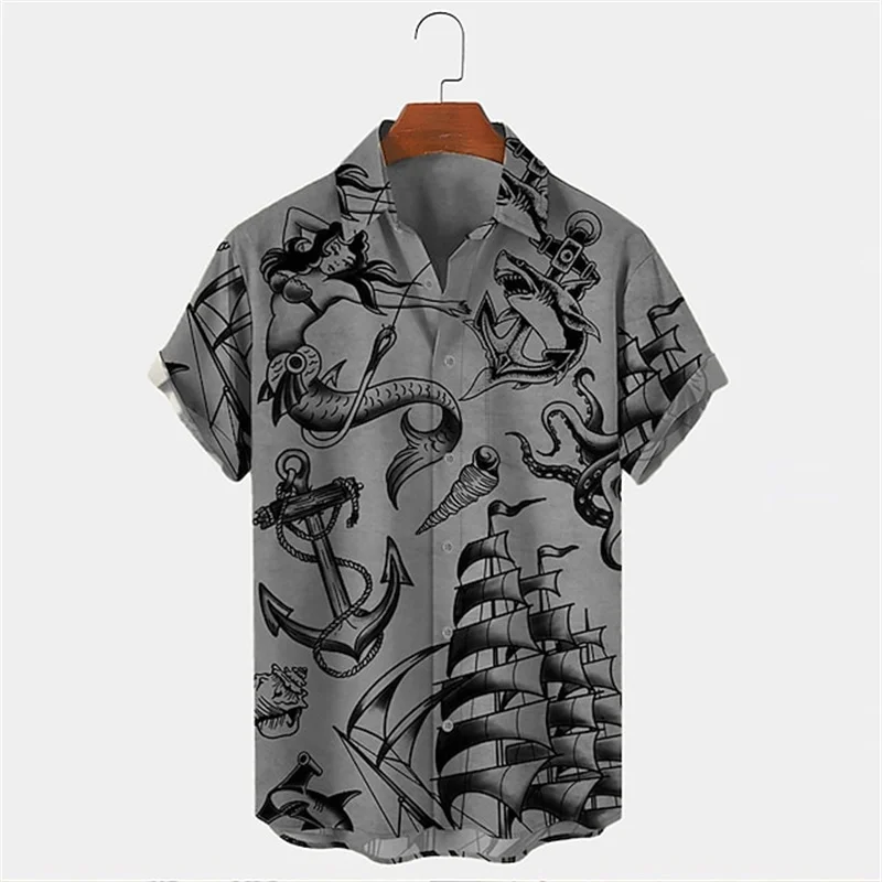 Erkekler Yazlık Yaka Kısa Koll - Vintage Hawaiian Floral Shirt incelemesi ve fiyatı