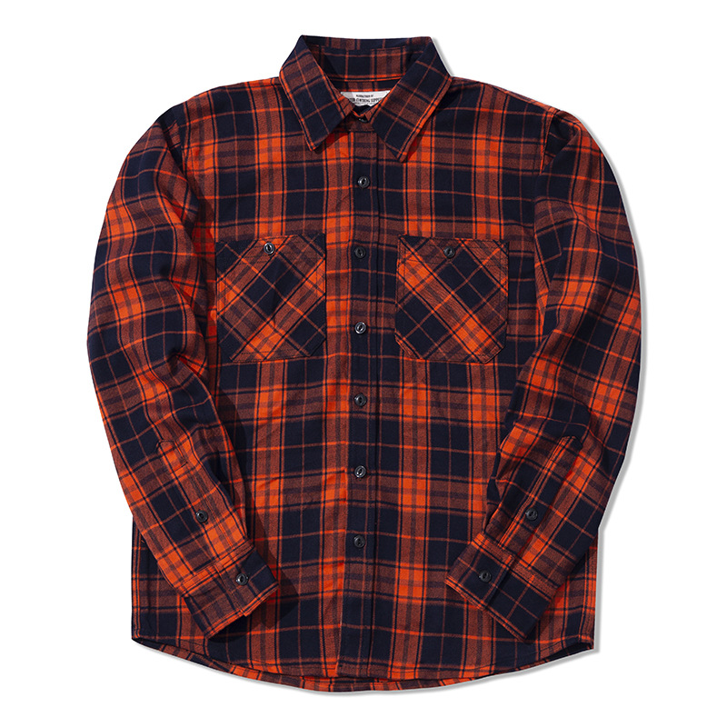 Sonbahar Kış Moda erkek Klasik - Flannel Plaid Shirt Heavy Weight incelemesi ve fiyatı