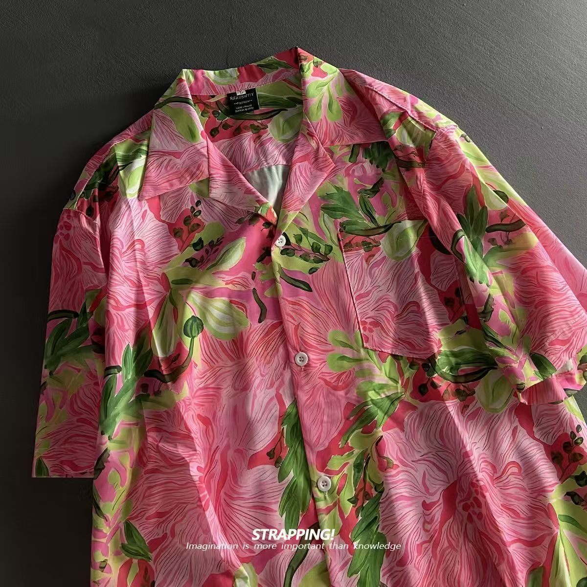 Vintage Plaj Blusas Meslek Pem - Vintage Hawaiian Floral Shirt incelemesi ve fiyatı