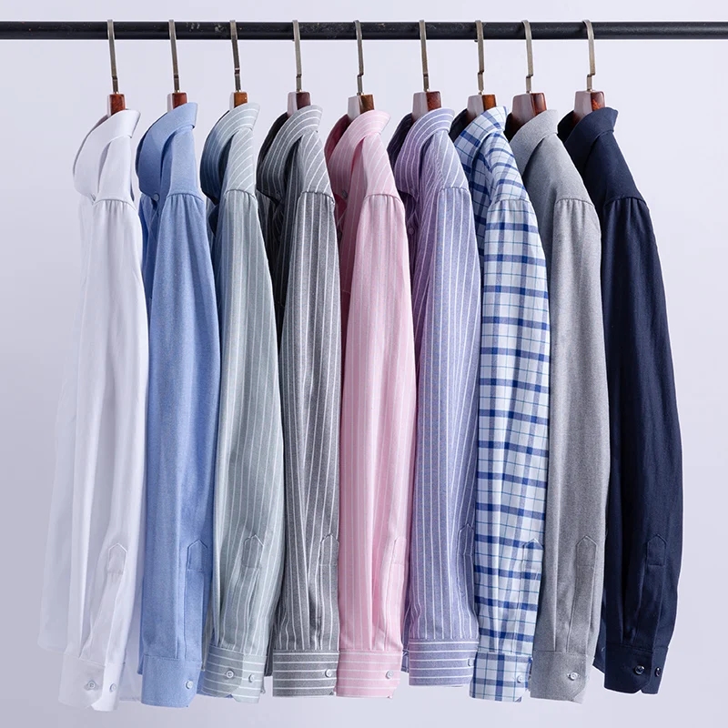 100% saf pamuk Oxford erkekler - Oxford Cotton Casual Shirt Business incelemesi ve fiyatı