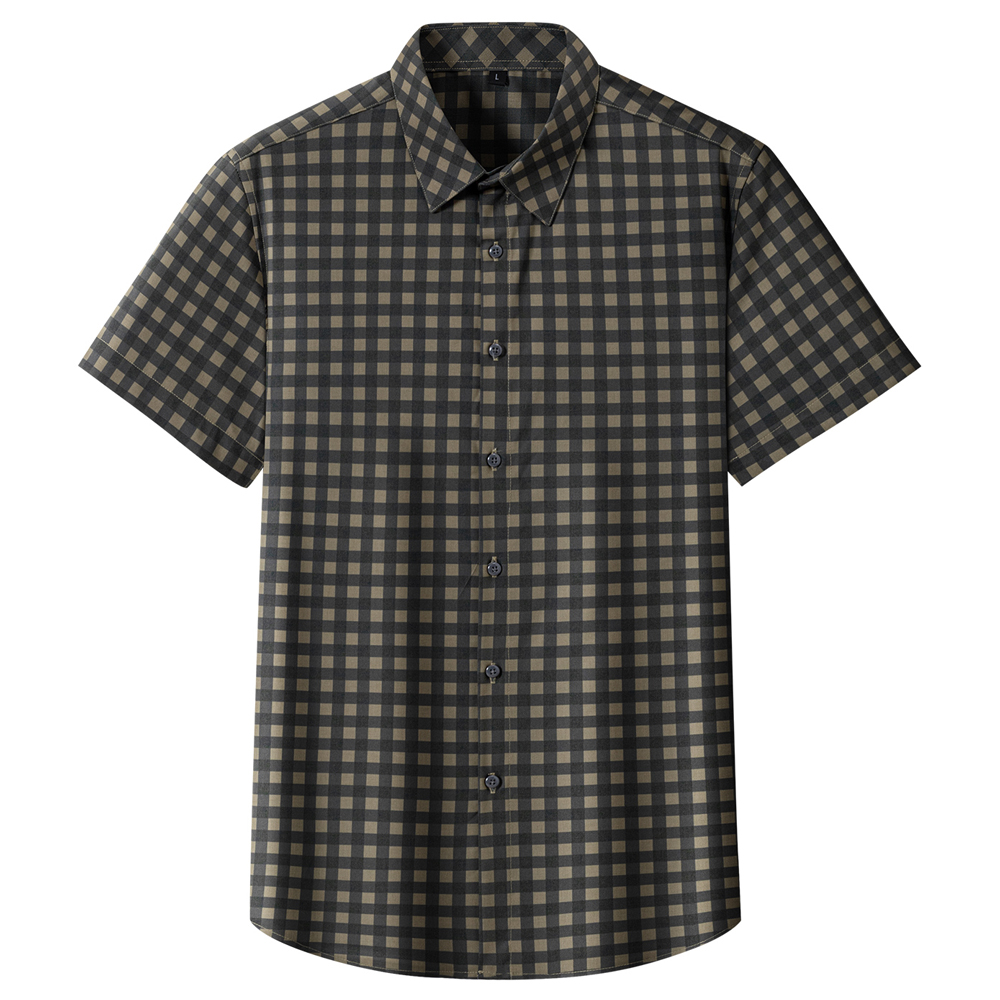 Erkekler Yaz Demir Olmayan Kon - Breathable Bamboo Fiber Shirt Non Iron incelemesi ve fiyatı