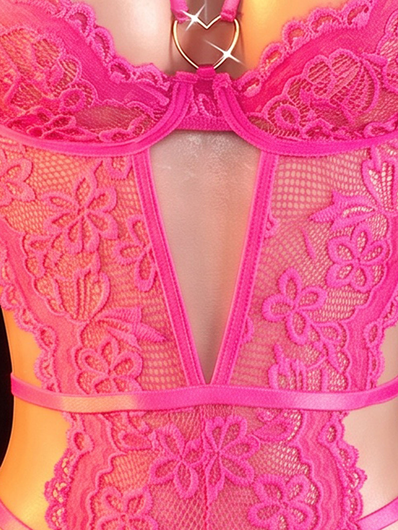 Tek Parça Şeffaf Dantel Seksi  - Underwear incelemesi ve fiyatı