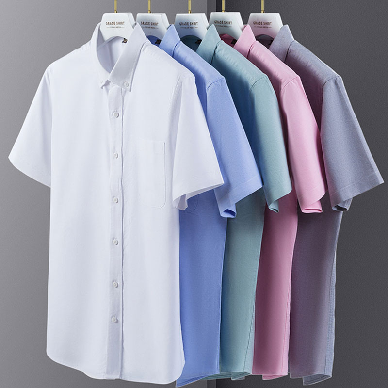Yaz yeni 100% pamuk Oxford kıs - Oxford Cotton Casual Shirt Business incelemesi ve fiyatı