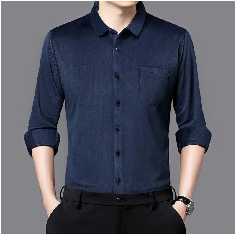 Fitilli Kadife Erkek Uzun Koll - Corduroy Button Up Shirt Men incelemesi ve fiyatı