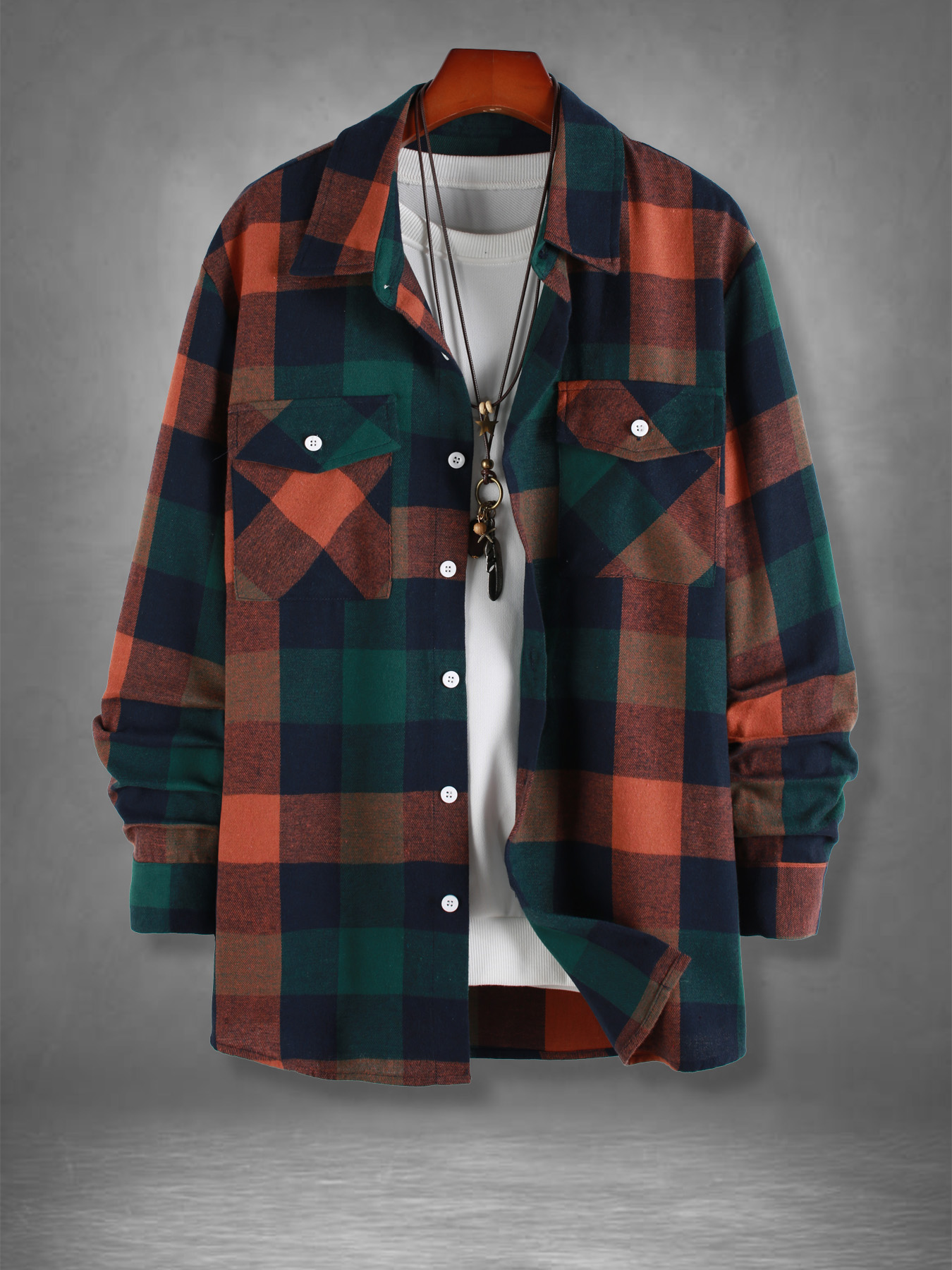 Erkek Retro Turuncu Yeşil Ekos - Jackets incelemesi ve fiyatı