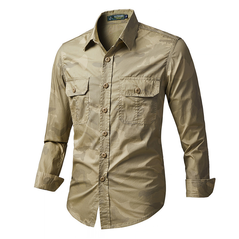 İlkbahar Sonbahar erkek Taktik - Tactical Military Shirt Cargo incelemesi ve fiyatı