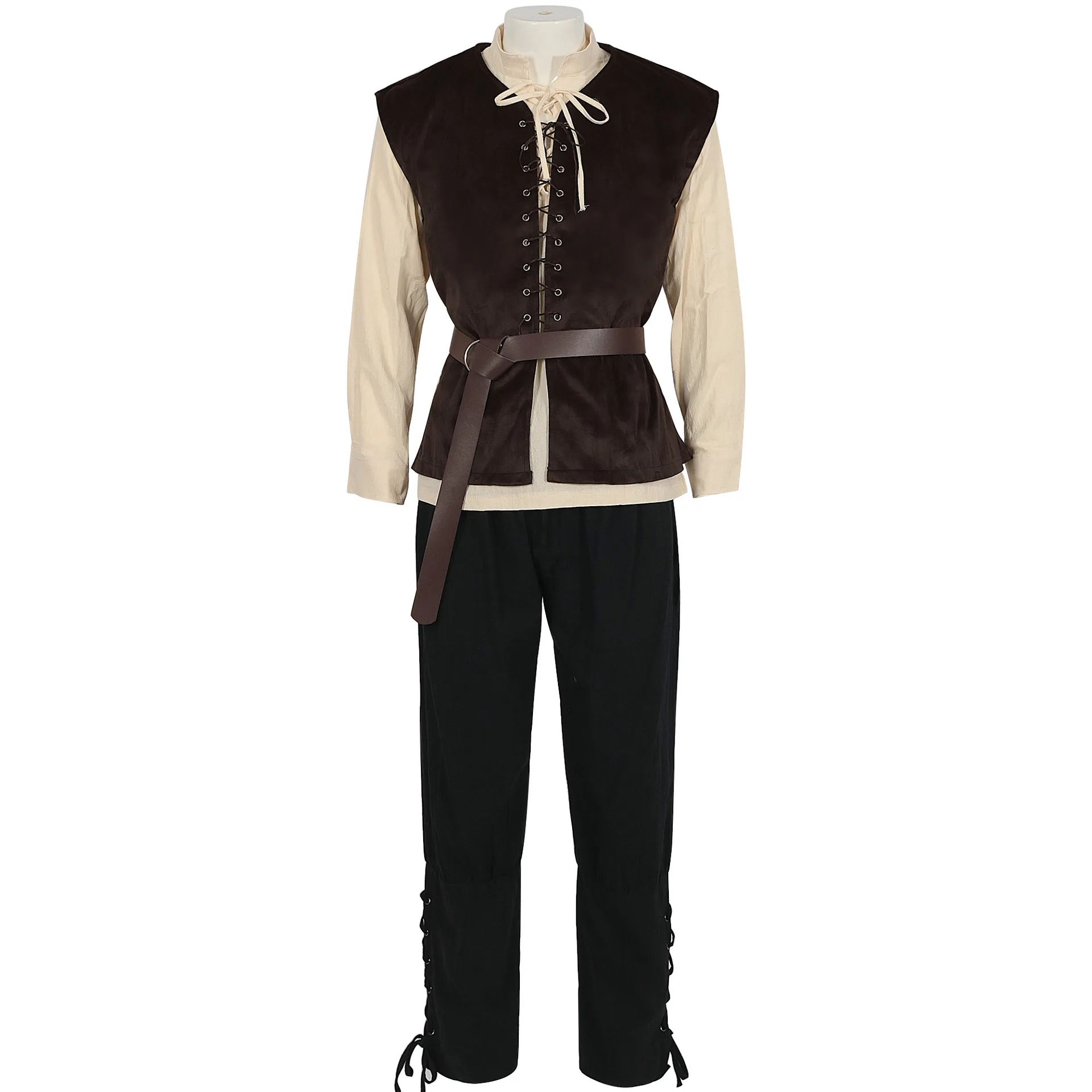Ortaçağ Gömlekleri Gotik Steam - Medieval Gothic Lace Up Pirate Shirt incelemesi ve fiyatı