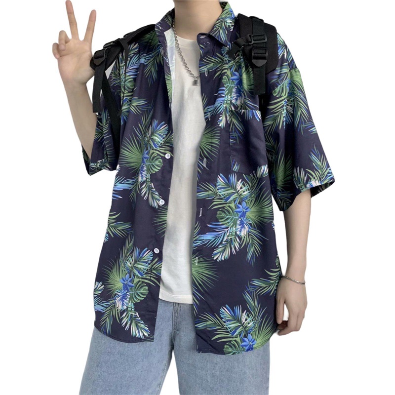 Rahat Hawaiian Retro çiçek bas - Vintage Hawaiian Floral Shirt incelemesi ve fiyatı