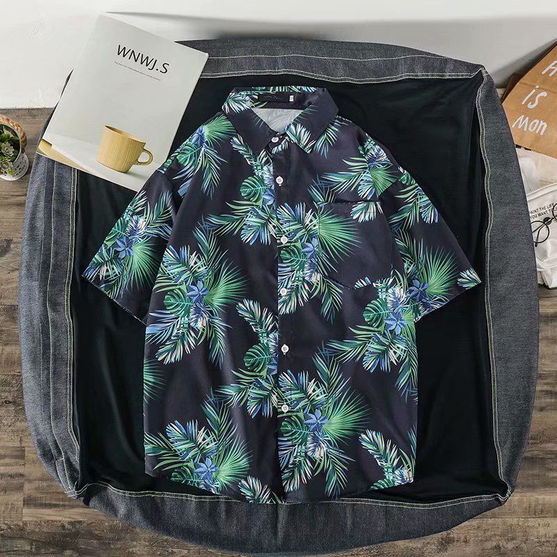 Vintage çiçek kısa kollu erkek - Vintage Hawaiian Floral Shirt incelemesi ve fiyatı