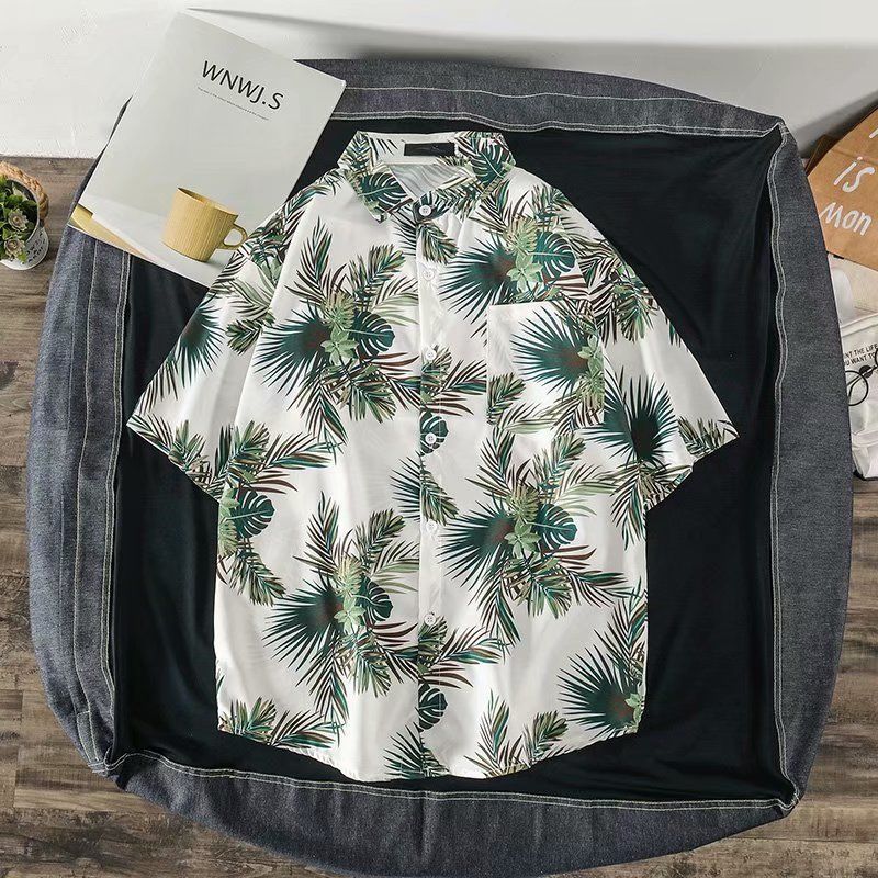 Vintage çiçek kısa kollu erkek - Vintage Hawaiian Floral Shirt incelemesi ve fiyatı