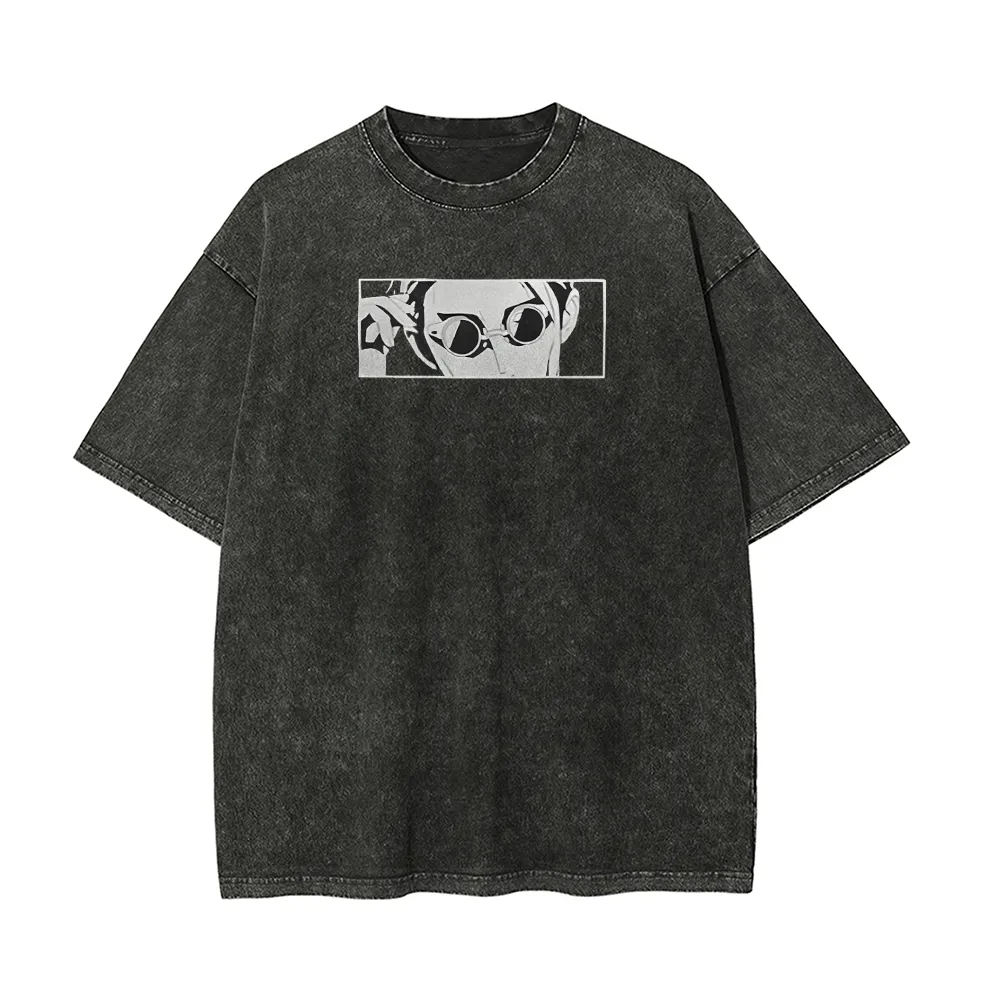 Kento Nanami T Shirt Jujutsu K - Acid Wash Vintage Graphic T Shirt incelemesi ve fiyatı