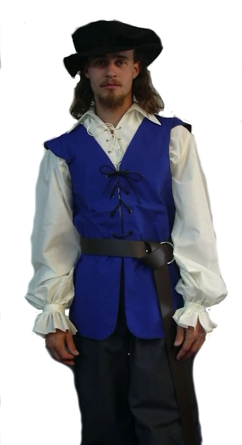 Ortaçağ Gömlekleri Fırfırlı Go - Medieval Gothic Lace Up Pirate Shirt incelemesi ve fiyatı