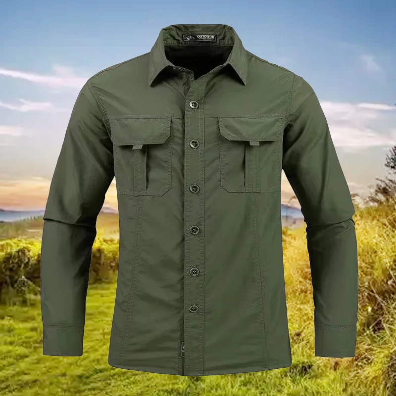 5XL erkekler hafif çabuk kuruy - Tactical Military Shirt Cargo incelemesi ve fiyatı