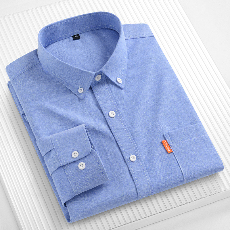 %100 Saf Pamuk Erkek İş Gömleğ - Oxford Cotton Casual Shirt Business incelemesi ve fiyatı