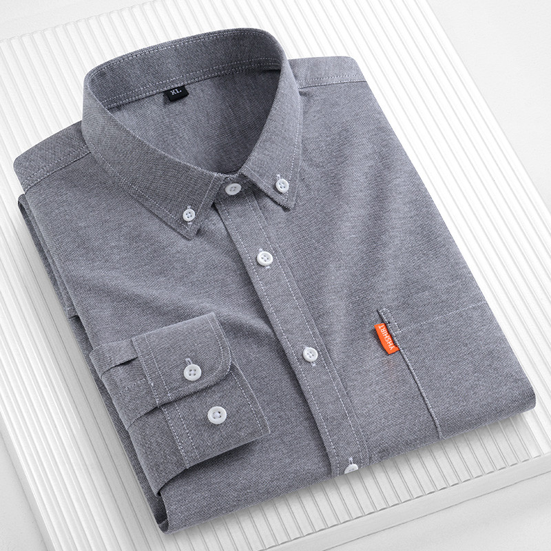 %100 Saf Pamuk Erkek İş Gömleğ - Oxford Cotton Casual Shirt Business incelemesi ve fiyatı