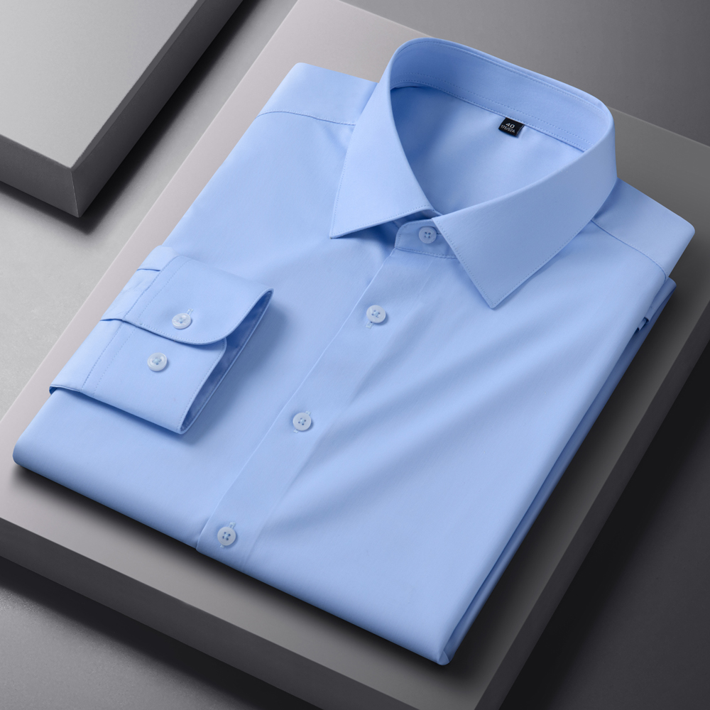 Erkek İş Gündelik Gömleği Kırı - Breathable Bamboo Fiber Shirt Non Iron incelemesi ve fiyatı