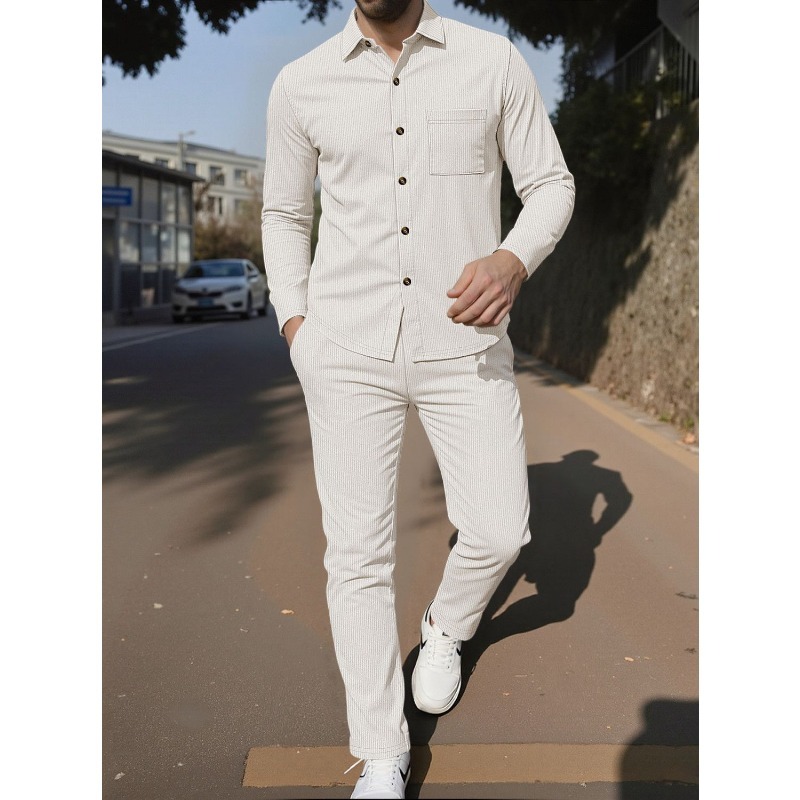 Erkek Kordonlu Düğmeli Gömlek  - Corduroy Button Up Shirt Men incelemesi ve fiyatı