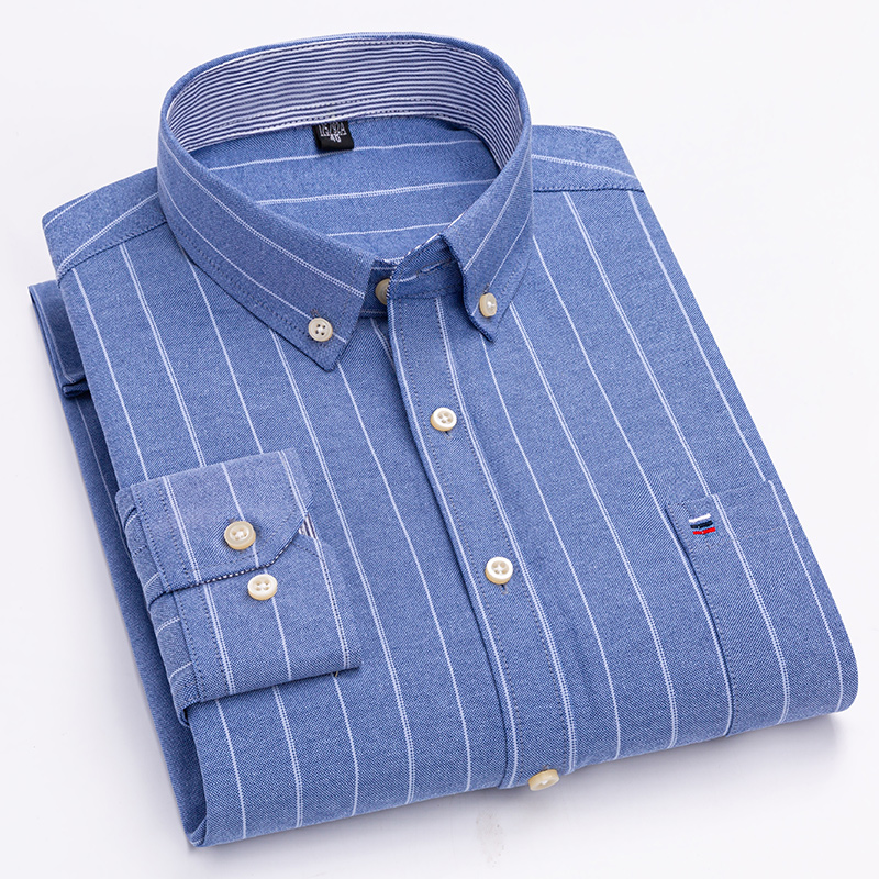 Erkek Casual Gömlek Pamuk Oxfo - Oxford Cotton Casual Shirt Business incelemesi ve fiyatı