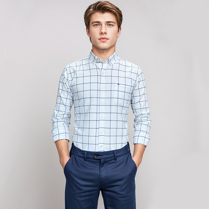 Erkek % 100% Pamuklu Gömlek Uz - Oxford Cotton Casual Shirt Business incelemesi ve fiyatı