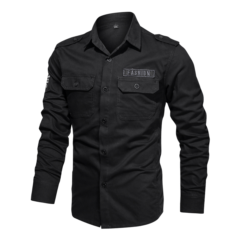 Kargo gömlek erkekler için ask - Tactical Military Shirt Cargo incelemesi ve fiyatı