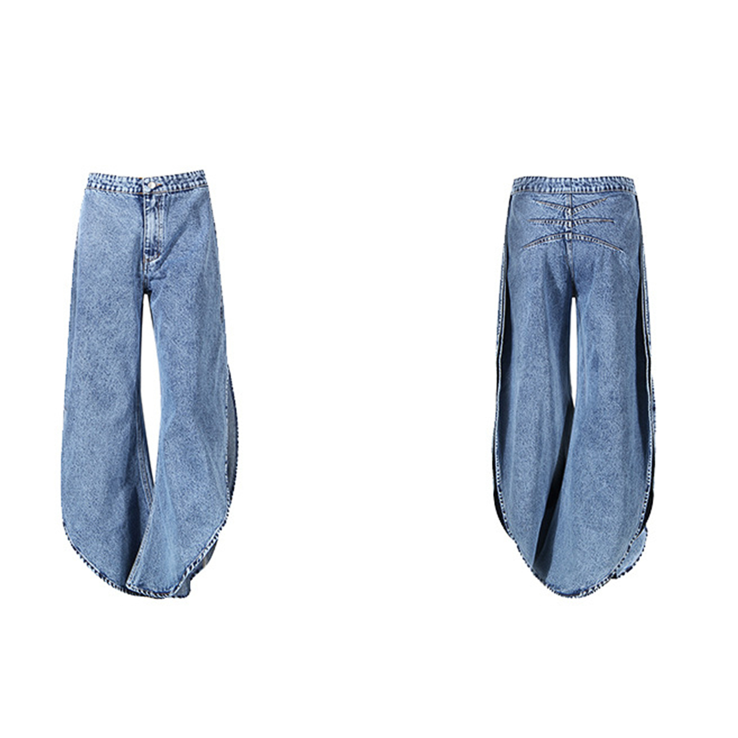 Y2K Kadın Denim İki Parçalı Kı - Jeans incelemesi ve fiyatı