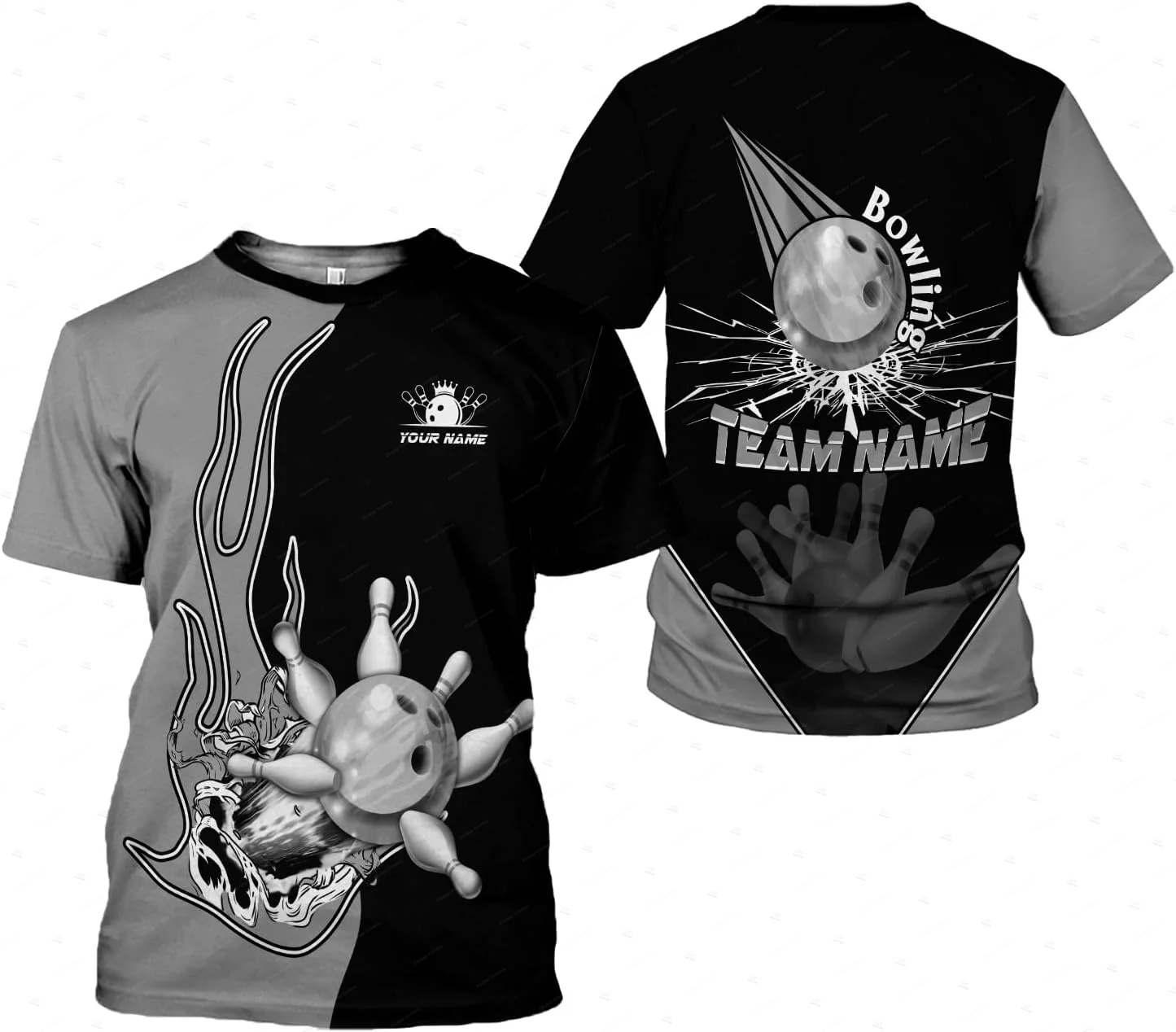 Özel Ad Degrade Bowling Alev G - Short Sleeve Bowling Shirt Retro incelemesi ve fiyatı