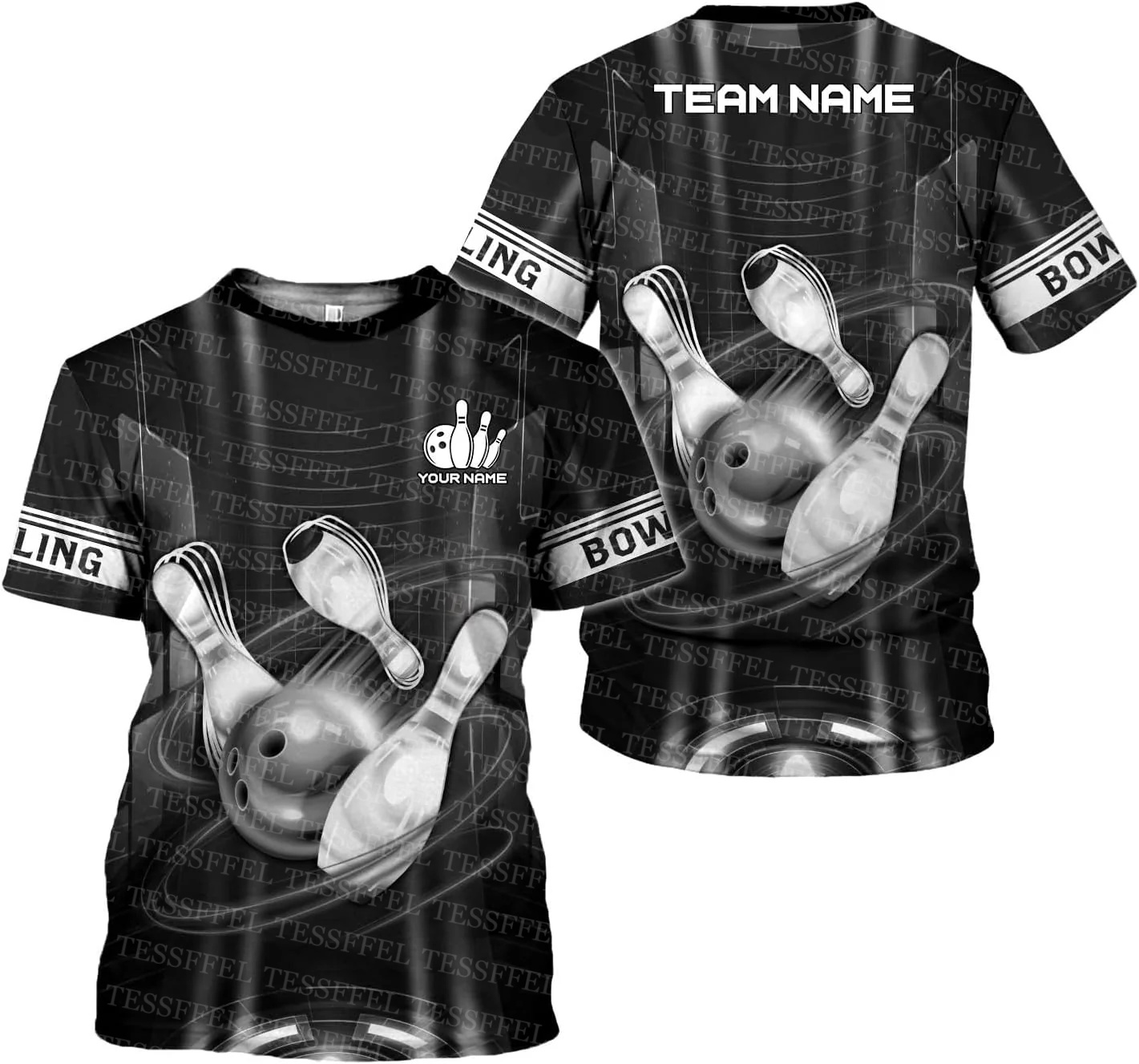 Özel Ad Graffiti Alev Strike B - Short Sleeve Bowling Shirt Retro incelemesi ve fiyatı