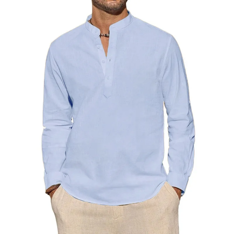 Erkek Uzun Kollu Tişörtler Gün - Mens Linen Shirt Long Sleeve incelemesi ve fiyatı