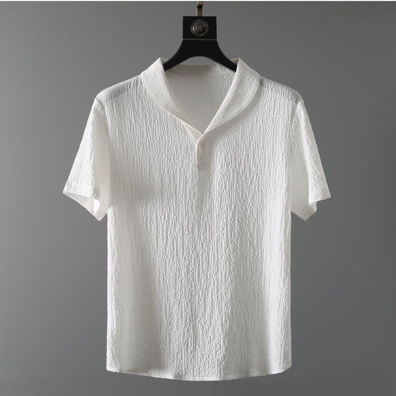 Yaz Ultra-ince İki parçalı Buz - Mens Linen Shirt Long Sleeve incelemesi ve fiyatı